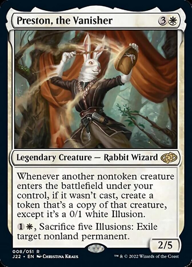 Preston, the Vanisher [Jumpstart 2022] MTG Single Magic: The Gathering    | Red Claw Gaming