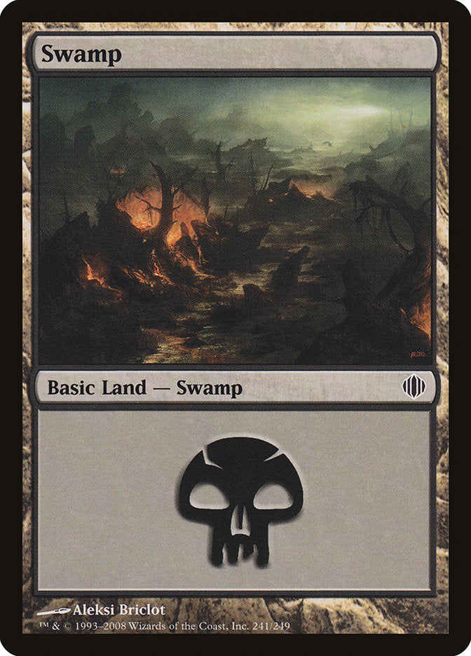 Swamp (241) [Shards of Alara] MTG Single Magic: The Gathering    | Red Claw Gaming