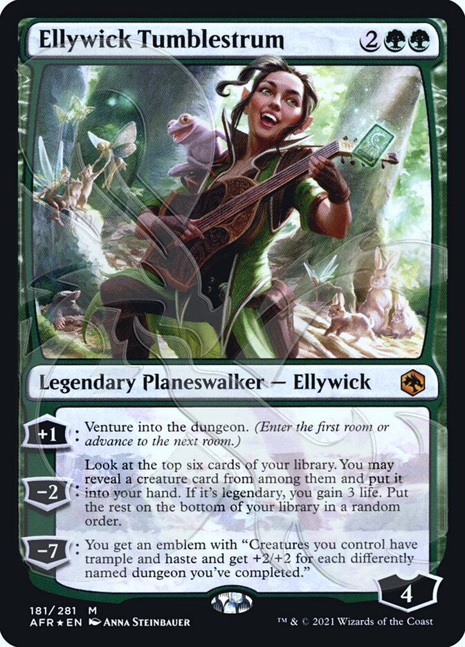 Ellywick Tumblestrum (Ampersand Promo) [Dungeons & Dragons: Adventures in the Forgotten Realms Promos] MTG Single Magic: The Gathering    | Red Claw Gaming