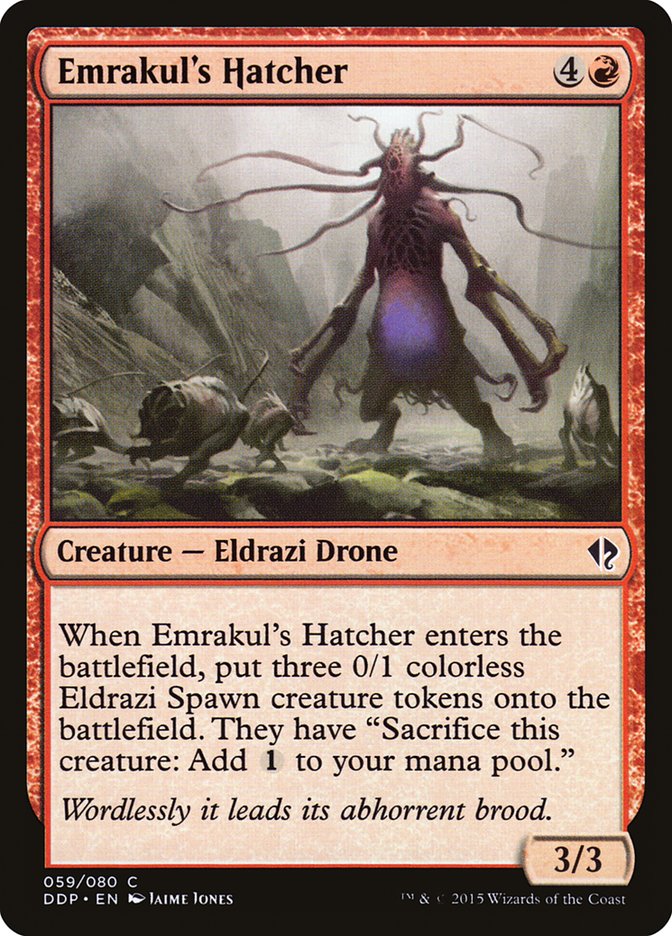 Emrakul's Hatcher [Duel Decks: Zendikar vs. Eldrazi] MTG Single Magic: The Gathering    | Red Claw Gaming