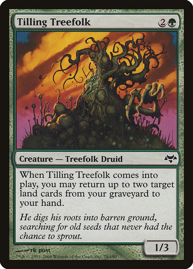 Tilling Treefolk [Eventide] MTG Single Magic: The Gathering    | Red Claw Gaming