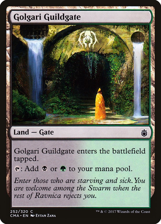 Golgari Guildgate [Commander Anthology] MTG Single Magic: The Gathering    | Red Claw Gaming