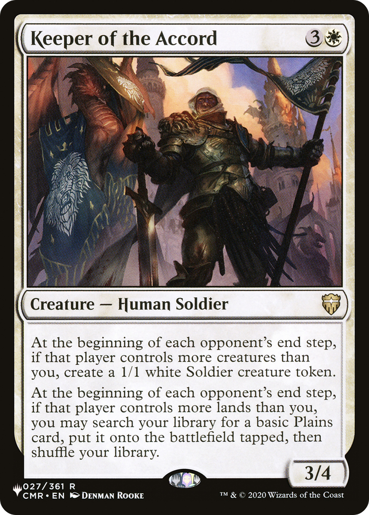 Keeper of the Accord [Secret Lair: Angels] MTG Single Magic: The Gathering    | Red Claw Gaming