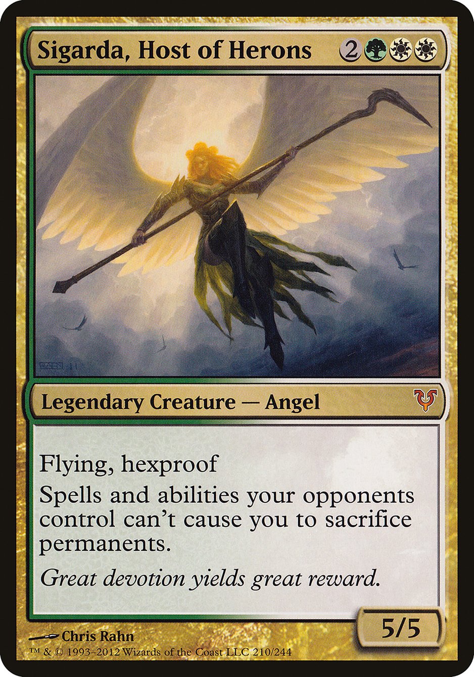 Sigarda, Host of Herons [Open the Helvault] MTG Single Magic: The Gathering    | Red Claw Gaming