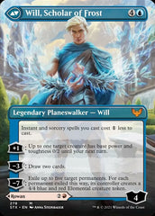 Rowan, Scholar of Sparks // Will, Scholar of Frost (Borderless) [Strixhaven: School of Mages] MTG Single Magic: The Gathering    | Red Claw Gaming