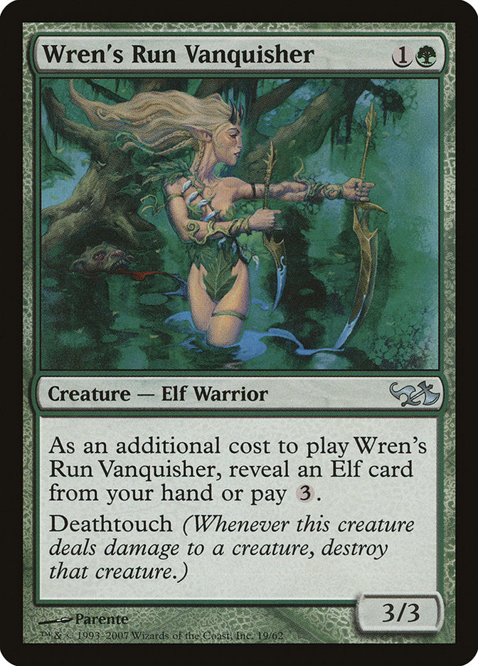 Wren's Run Vanquisher [Duel Decks: Elves vs. Goblins] MTG Single Magic: The Gathering    | Red Claw Gaming