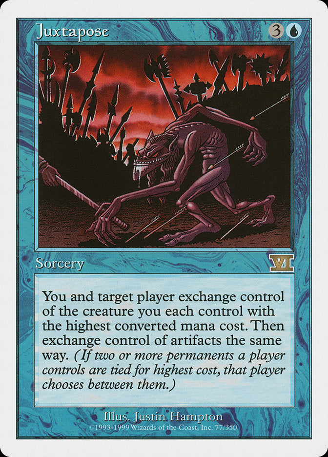 Juxtapose [Classic Sixth Edition] MTG Single Magic: The Gathering    | Red Claw Gaming