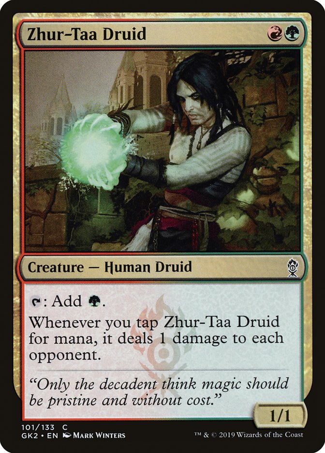 Zhur-Taa Druid [Ravnica Allegiance Guild Kit] MTG Single Magic: The Gathering    | Red Claw Gaming