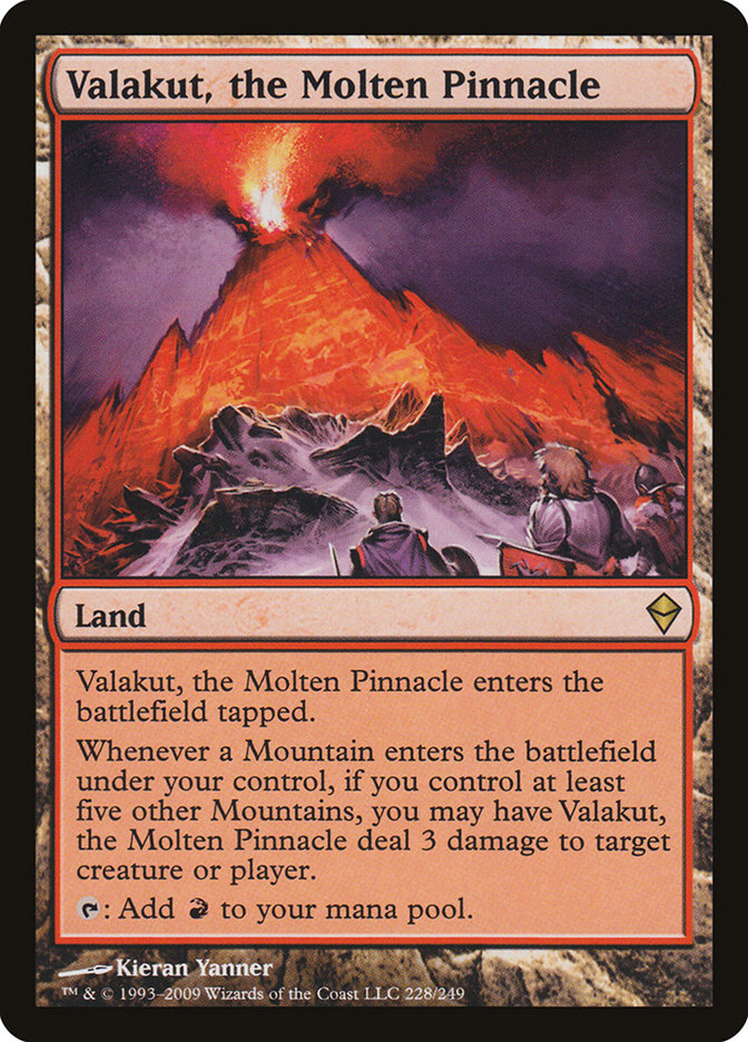 Valakut, the Molten Pinnacle [Zendikar] MTG Single Magic: The Gathering    | Red Claw Gaming