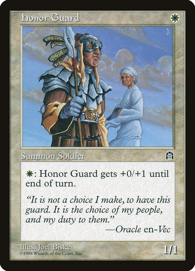Honor Guard [Stronghold] MTG Single Magic: The Gathering    | Red Claw Gaming