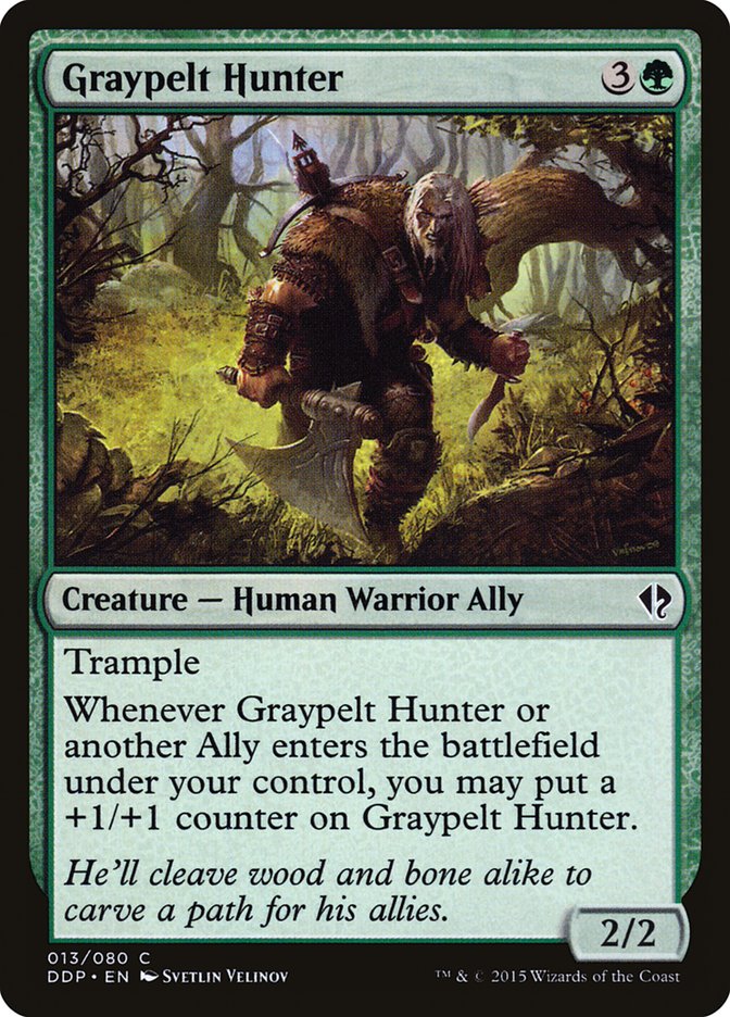 Graypelt Hunter [Duel Decks: Zendikar vs. Eldrazi] MTG Single Magic: The Gathering    | Red Claw Gaming