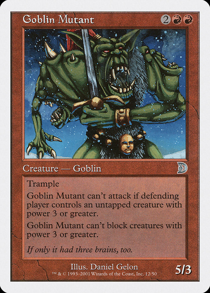 Goblin Mutant [Deckmasters] MTG Single Magic: The Gathering    | Red Claw Gaming