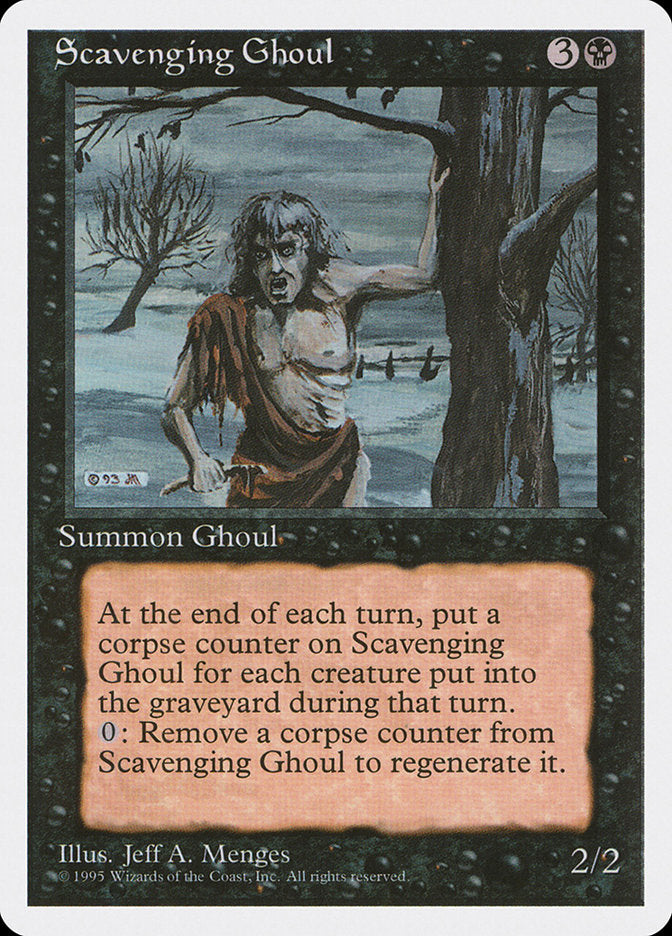 Scavenging Ghoul [Fourth Edition] MTG Single Magic: The Gathering    | Red Claw Gaming