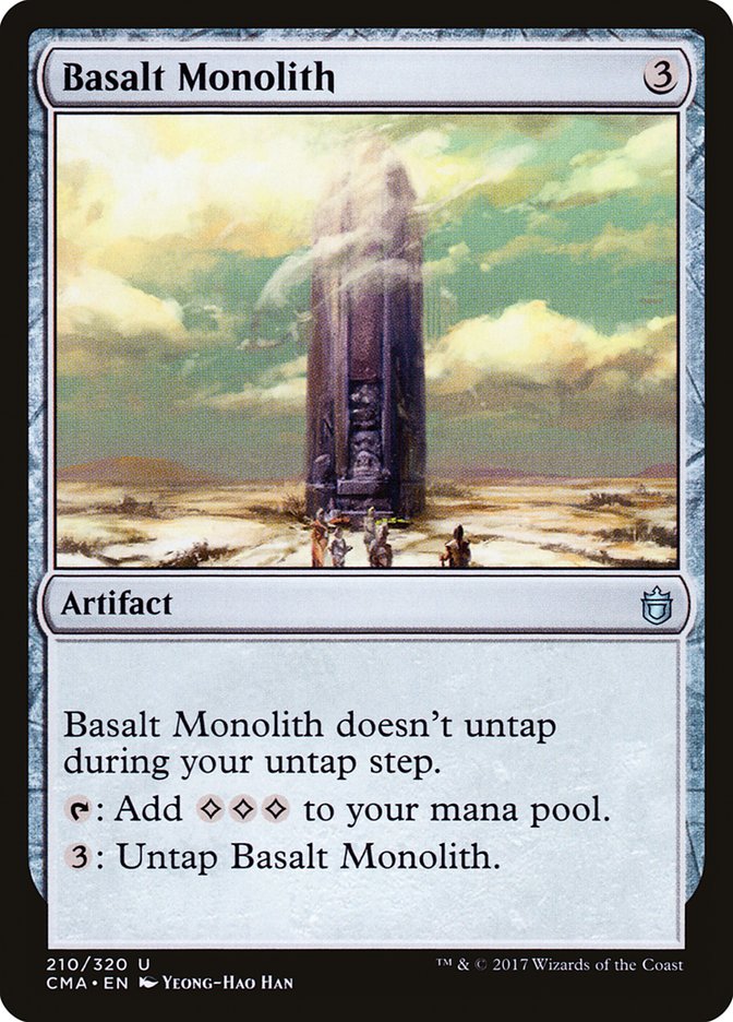 Basalt Monolith [Commander Anthology] MTG Single Magic: The Gathering    | Red Claw Gaming