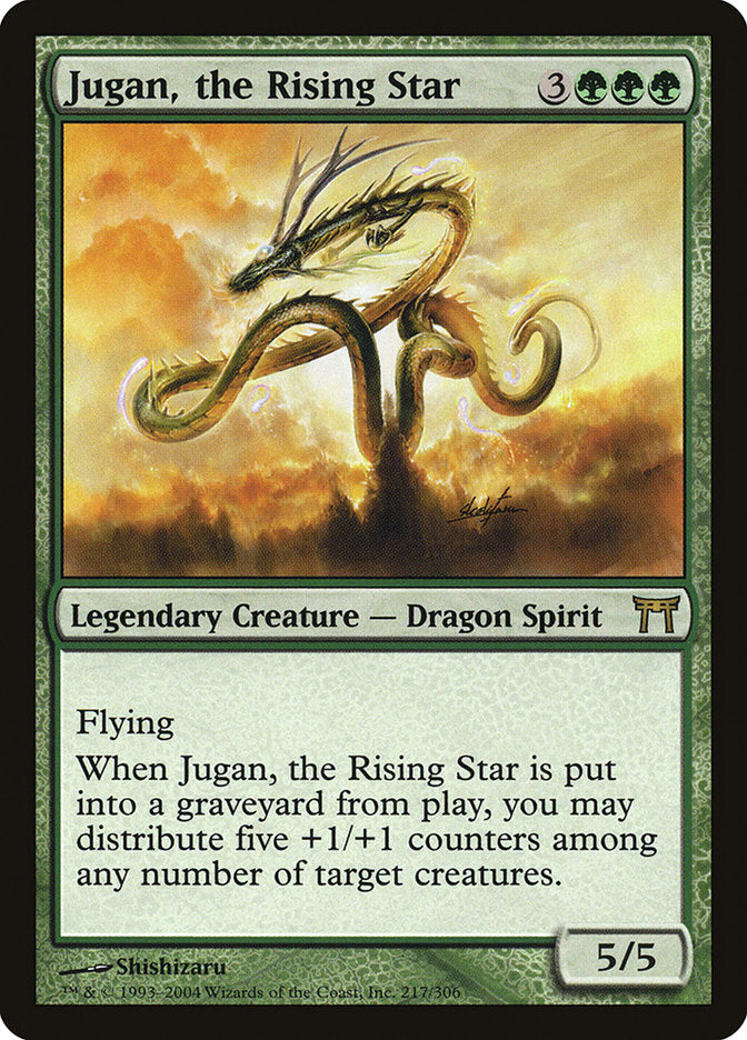 Jugan, the Rising Star [Champions of Kamigawa] MTG Single Magic: The Gathering    | Red Claw Gaming