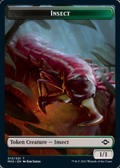 Insect // Squirrel Double-Sided Token [Modern Horizons 2 Tokens] MTG Single Magic: The Gathering    | Red Claw Gaming