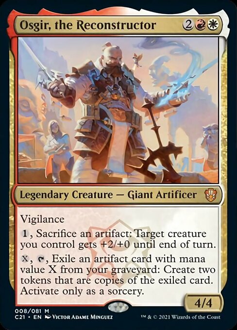 Osgir, the Reconstructor [Commander 2021] MTG Single Magic: The Gathering    | Red Claw Gaming