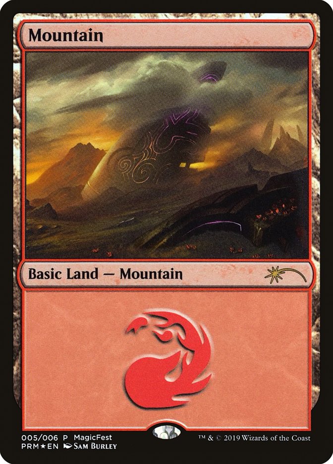 Mountain (2019) [MagicFest 2019] MTG Single Magic: The Gathering    | Red Claw Gaming