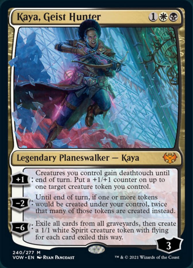 Kaya, Geist Hunter [Innistrad: Crimson Vow] MTG Single Magic: The Gathering    | Red Claw Gaming