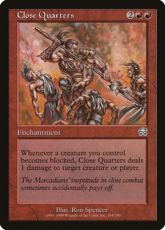 Close Quarters [Mercadian Masques] MTG Single Magic: The Gathering    | Red Claw Gaming