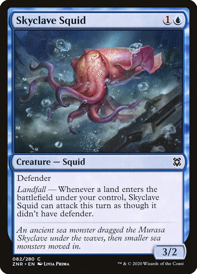 Skyclave Squid [Zendikar Rising] MTG Single Magic: The Gathering    | Red Claw Gaming