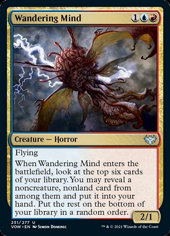 Wandering Mind [Innistrad: Crimson Vow] MTG Single Magic: The Gathering    | Red Claw Gaming