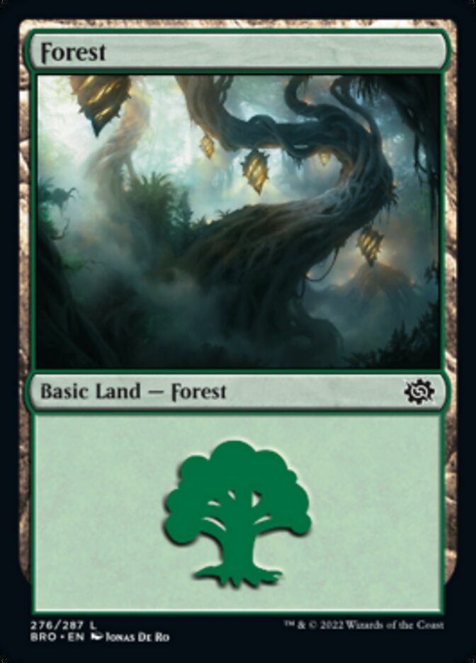 Forest (276) [The Brothers' War] MTG Single Magic: The Gathering    | Red Claw Gaming