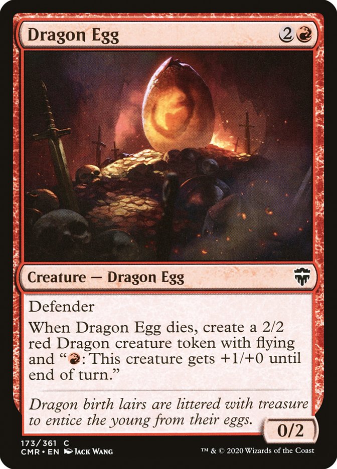 Dragon Egg [Commander Legends] MTG Single Magic: The Gathering    | Red Claw Gaming