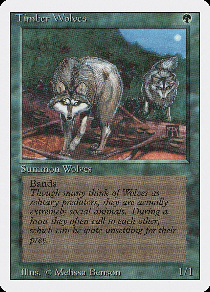 Timber Wolves [Revised Edition] MTG Single Magic: The Gathering    | Red Claw Gaming