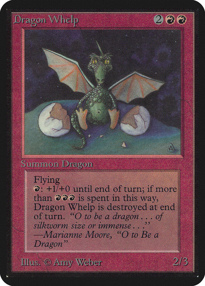 Dragon Whelp [Alpha Edition] MTG Single Magic: The Gathering    | Red Claw Gaming