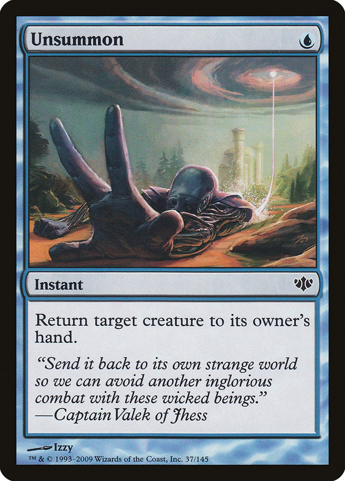 Unsummon [Conflux] MTG Single Magic: The Gathering    | Red Claw Gaming