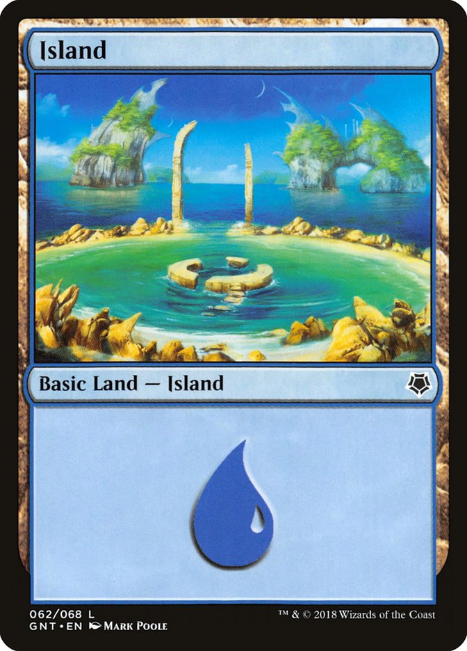 Island (62) [Game Night 2018] MTG Single Magic: The Gathering    | Red Claw Gaming