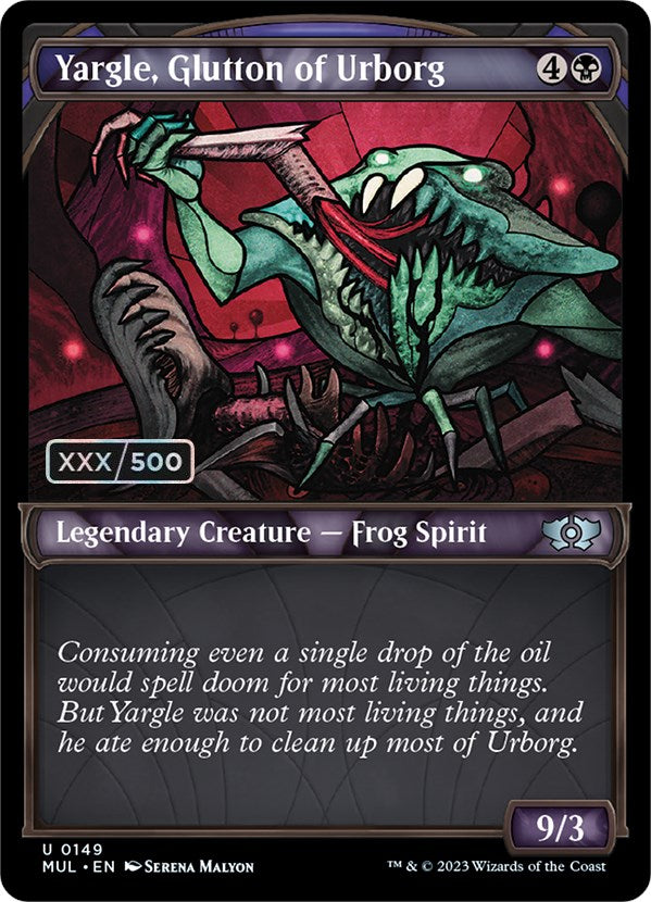 Yargle, Glutton of Urborg (Serialized) [Multiverse Legends] MTG Single Magic: The Gathering    | Red Claw Gaming