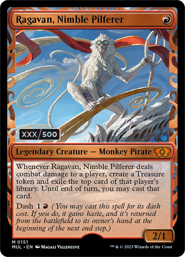 Ragavan, Nimble Pilferer (Serialized) [Multiverse Legends] MTG Single Magic: The Gathering    | Red Claw Gaming