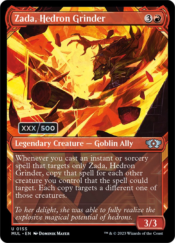 Zada, Hedron Grinder (Serialized) [Multiverse Legends] MTG Single Magic: The Gathering    | Red Claw Gaming