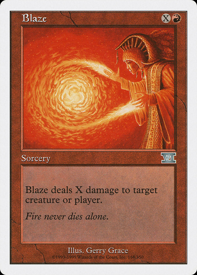 Blaze [Classic Sixth Edition] MTG Single Magic: The Gathering    | Red Claw Gaming