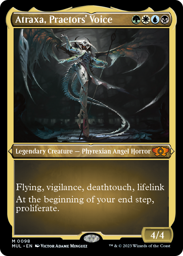 Atraxa, Praetors' Voice (Foil Etched) [Multiverse Legends] MTG Single Magic: The Gathering    | Red Claw Gaming