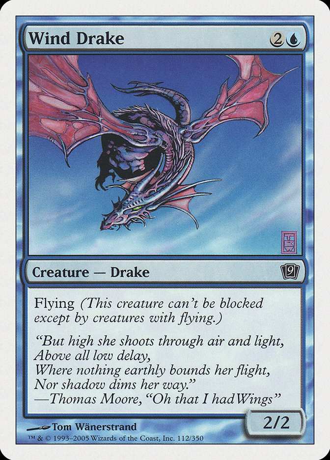 Wind Drake [Ninth Edition] MTG Single Magic: The Gathering    | Red Claw Gaming