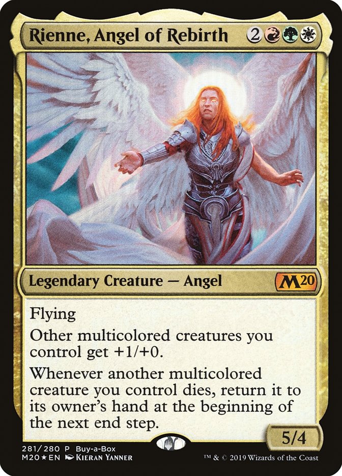 Rienne, Angel of Rebirth (Buy-A-Box) [Core Set 2020] MTG Single Magic: The Gathering    | Red Claw Gaming