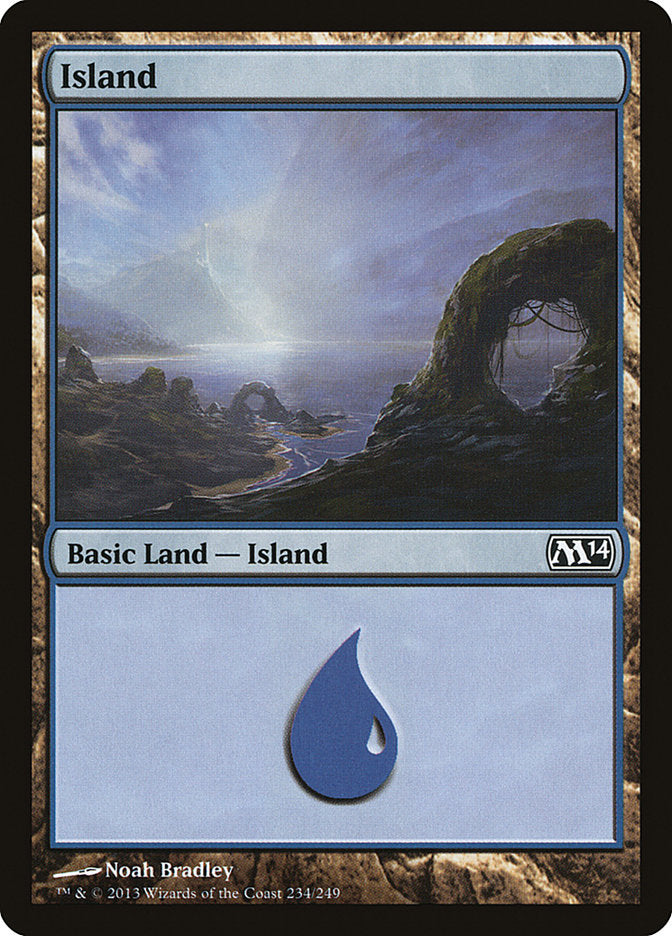 Island (234) [Magic 2014] MTG Single Magic: The Gathering    | Red Claw Gaming