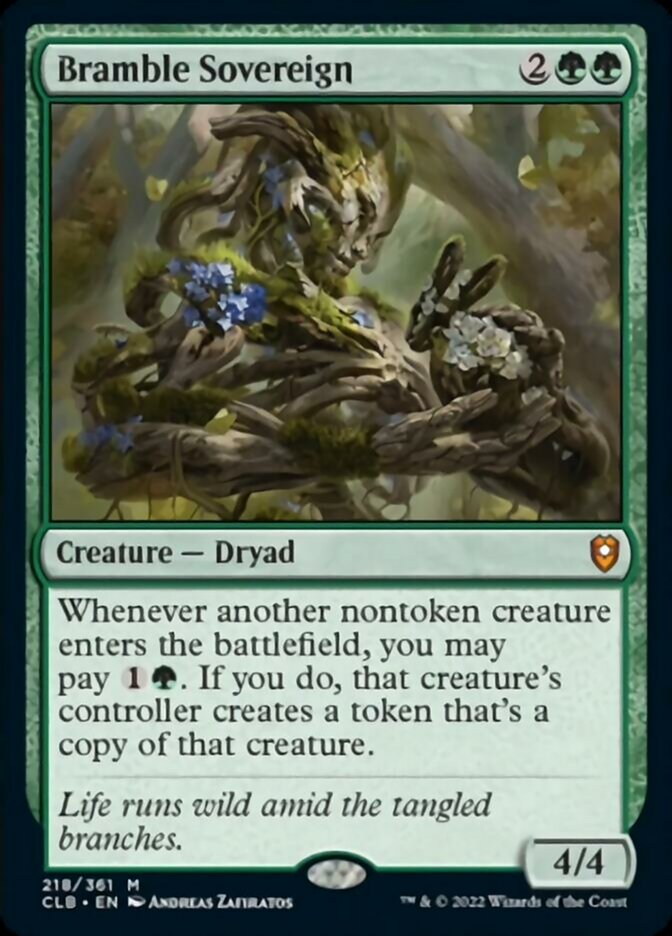 Bramble Sovereign [Commander Legends: Battle for Baldur's Gate] MTG Single Magic: The Gathering    | Red Claw Gaming