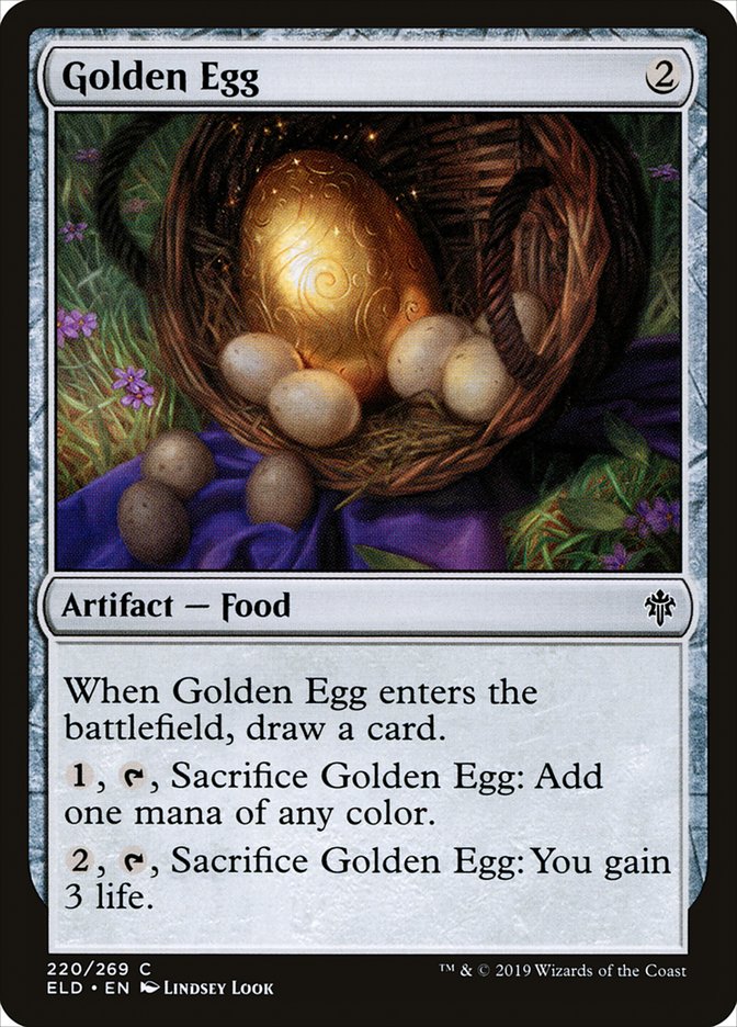 Golden Egg [Throne of Eldraine] MTG Single Magic: The Gathering    | Red Claw Gaming