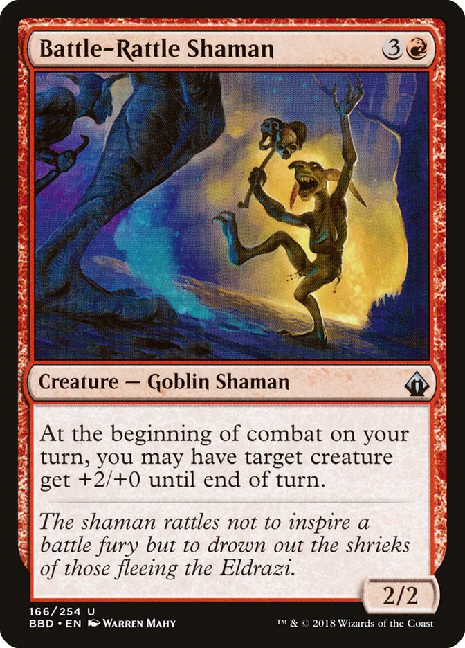 Battle-Rattle Shaman [Battlebond] MTG Single Magic: The Gathering    | Red Claw Gaming