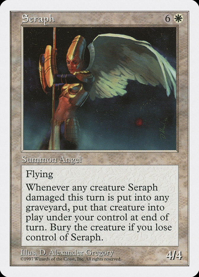 Seraph [Fifth Edition] MTG Single Magic: The Gathering    | Red Claw Gaming