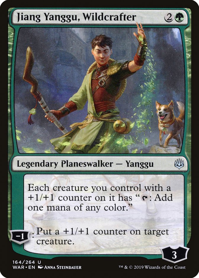 Jiang Yanggu, Wildcrafter [War of the Spark] MTG Single Magic: The Gathering    | Red Claw Gaming