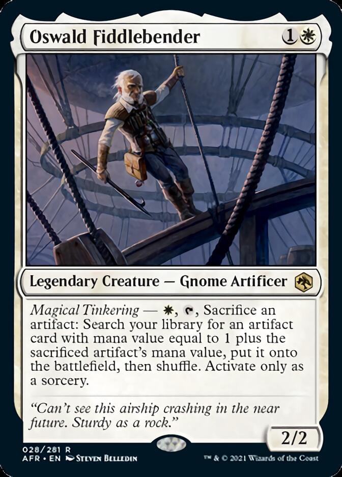 Oswald Fiddlebender [Dungeons & Dragons: Adventures in the Forgotten Realms] MTG Single Magic: The Gathering    | Red Claw Gaming