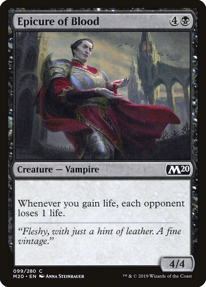 Epicure of Blood [Core Set 2020] MTG Single Magic: The Gathering    | Red Claw Gaming