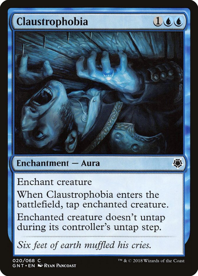 Claustrophobia [Game Night 2018] MTG Single Magic: The Gathering    | Red Claw Gaming