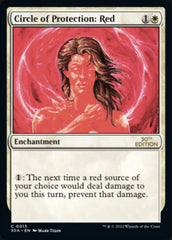 Circle of Protection: Red [30th Anniversary Edition] MTG Single Magic: The Gathering    | Red Claw Gaming