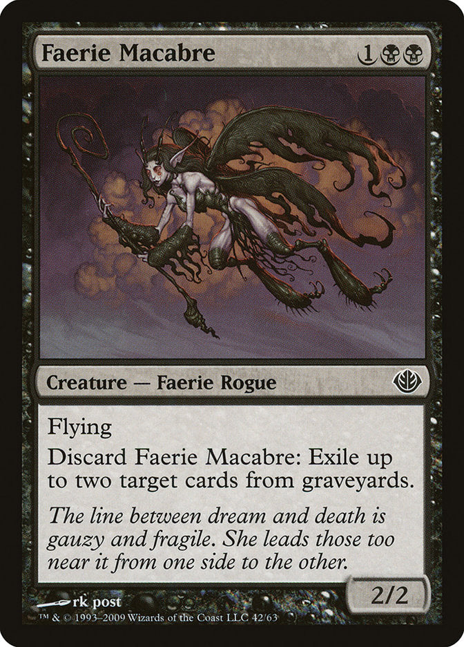 Faerie Macabre [Duel Decks: Garruk vs. Liliana] MTG Single Magic: The Gathering    | Red Claw Gaming